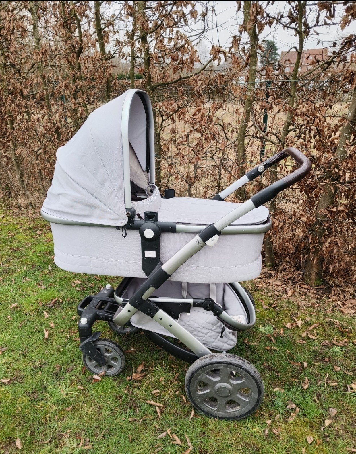Joolz Geo² Gorgeous Grey – inclusief uitbreidingsset en acce, Gebruikt, Duowagen, Combiwagen, Ophalen