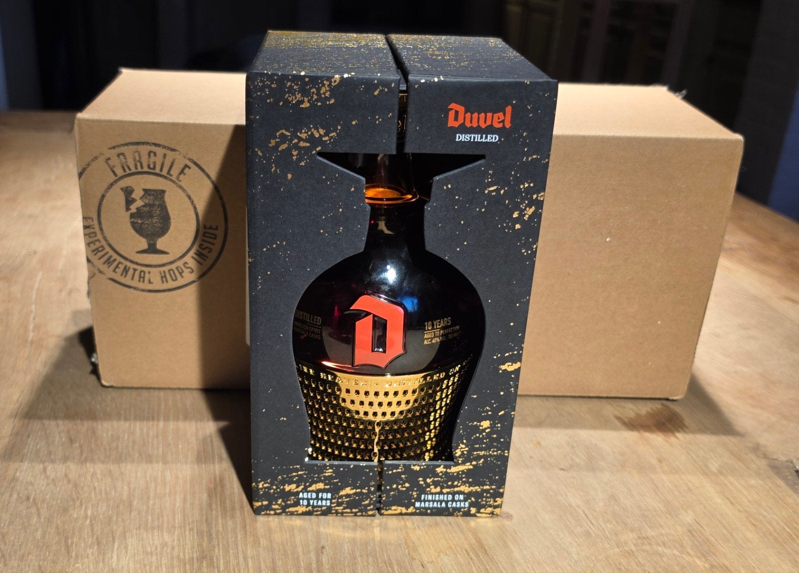 Duvel Distilled 10 Years (2023 - Marsala Finish), Verzamelen, Overige gebieden, Overige typen, Nieuw, Ophalen of Verzenden