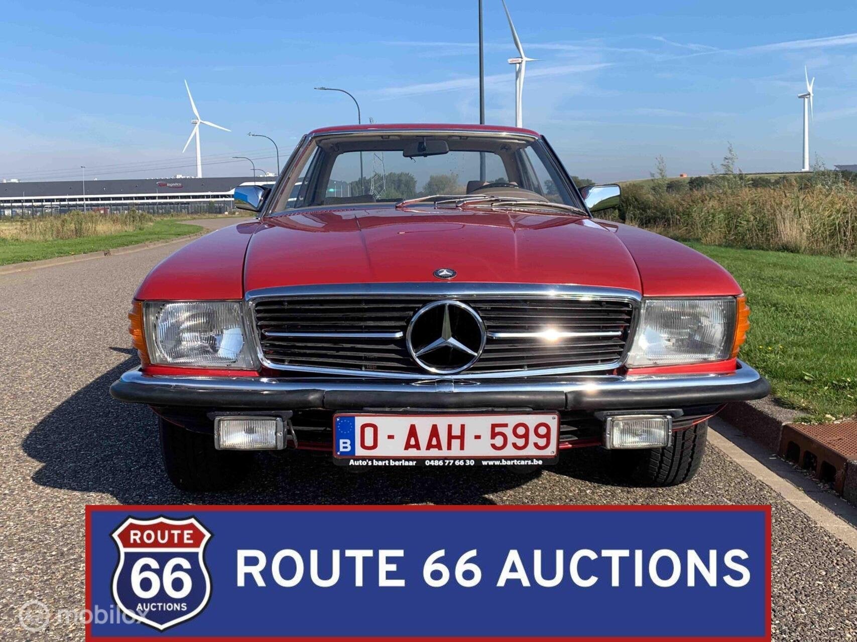 Mercedes-Benz 280 SLC | 1976 | Route 66 Auctions, Autos, Achat, Entreprise, Boîte manuelle, Autre carrosserie