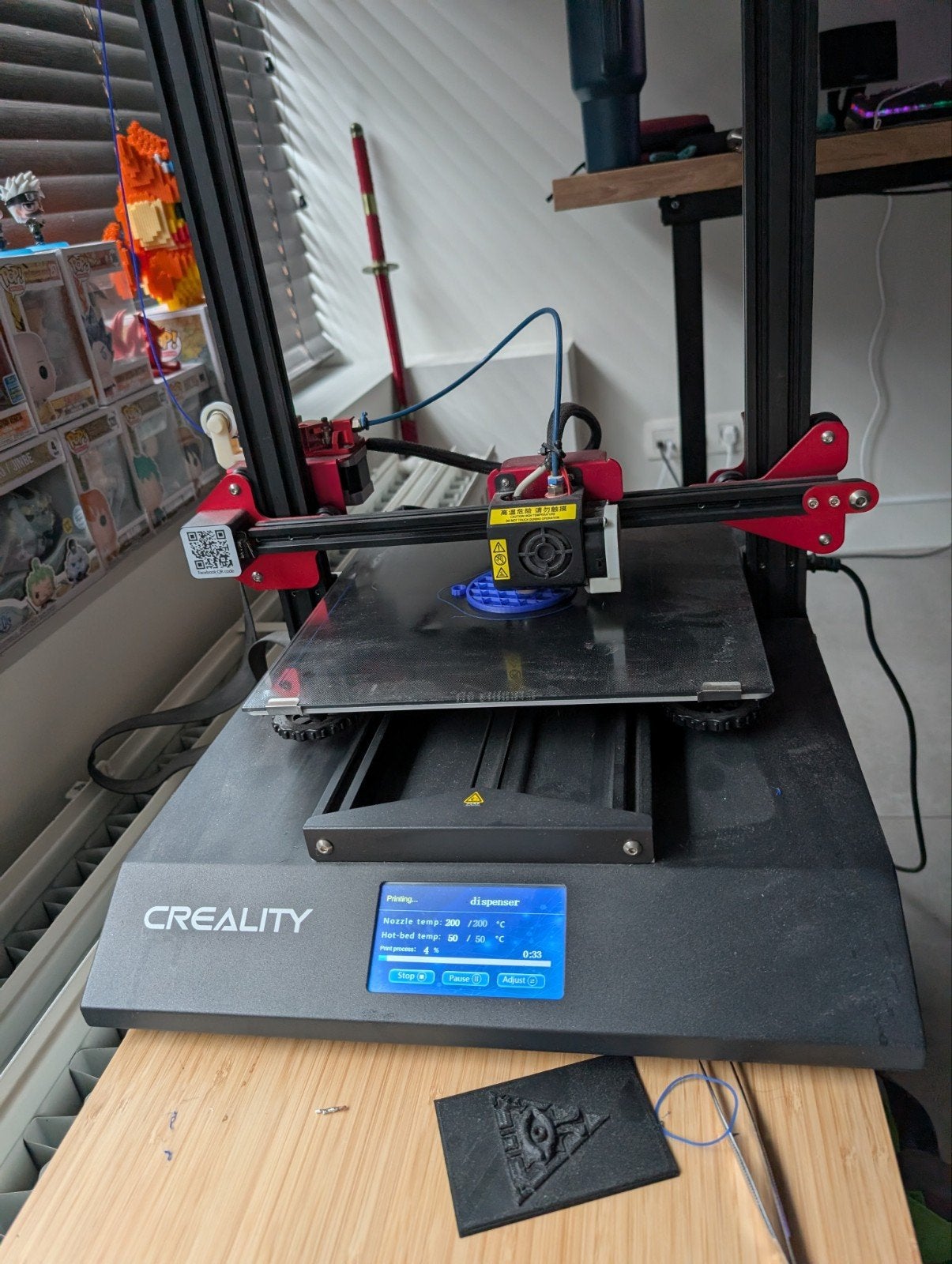 CR10s pro 3d printer, Computers en Software, 3D Printers, Ophalen, Creality 3D, Zo goed als nieuw, Filament