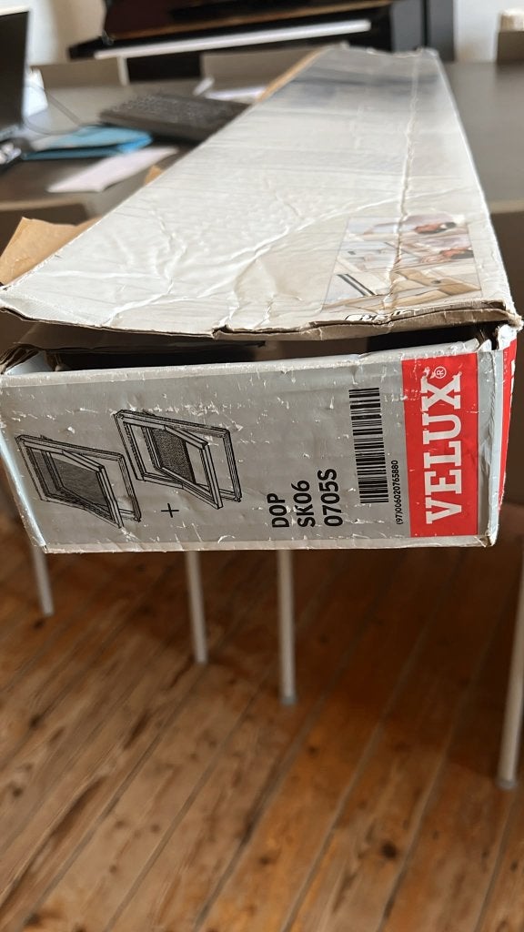 Velux DOP SK06 0705S verduisteringsgordijn + zonnescherm, Ophalen, Zo goed als nieuw, Dakraam