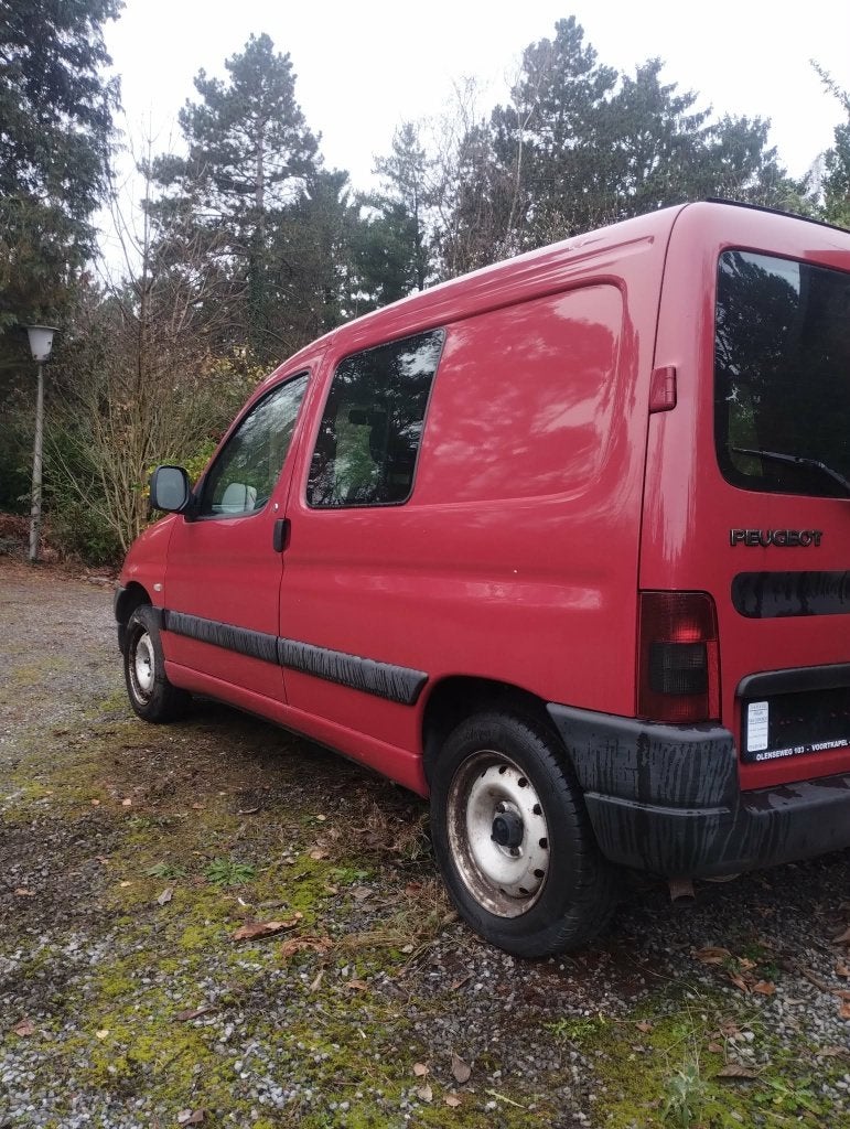 Peugeot Partner, Auto's, Voorwielaandrijving, 4 deurs, Stof, Zwart