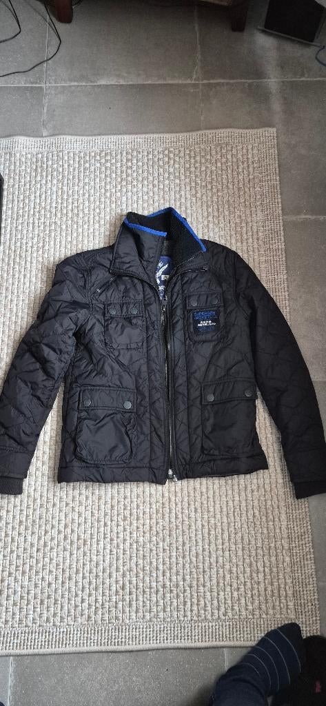 Veste homme superdry noire, Ophalen, Zo goed als nieuw, Maat 48/50 (M), Zwart