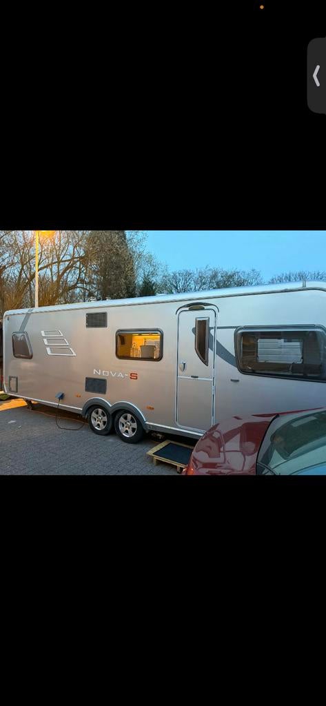 Caravan nova s 690, Caravans en Kamperen, Vast bed, Bedrijf, Hymer, 6 tot 7 meter