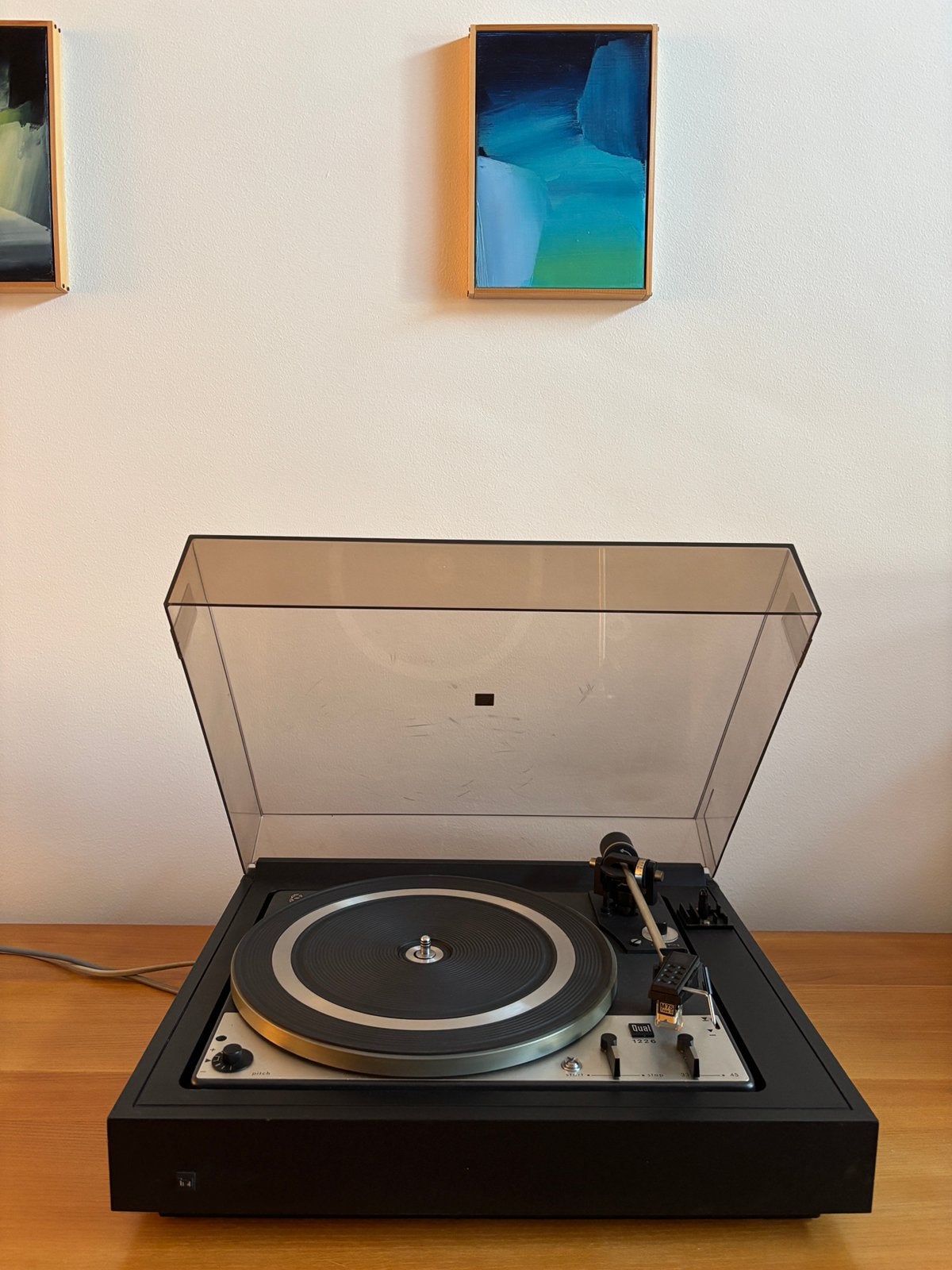 Dual 1226 platenspeler vintage, TV, Hi-fi & Vidéo, Tourne-disques, Enlèvement, Utilisé, Tourne-disque, Dual