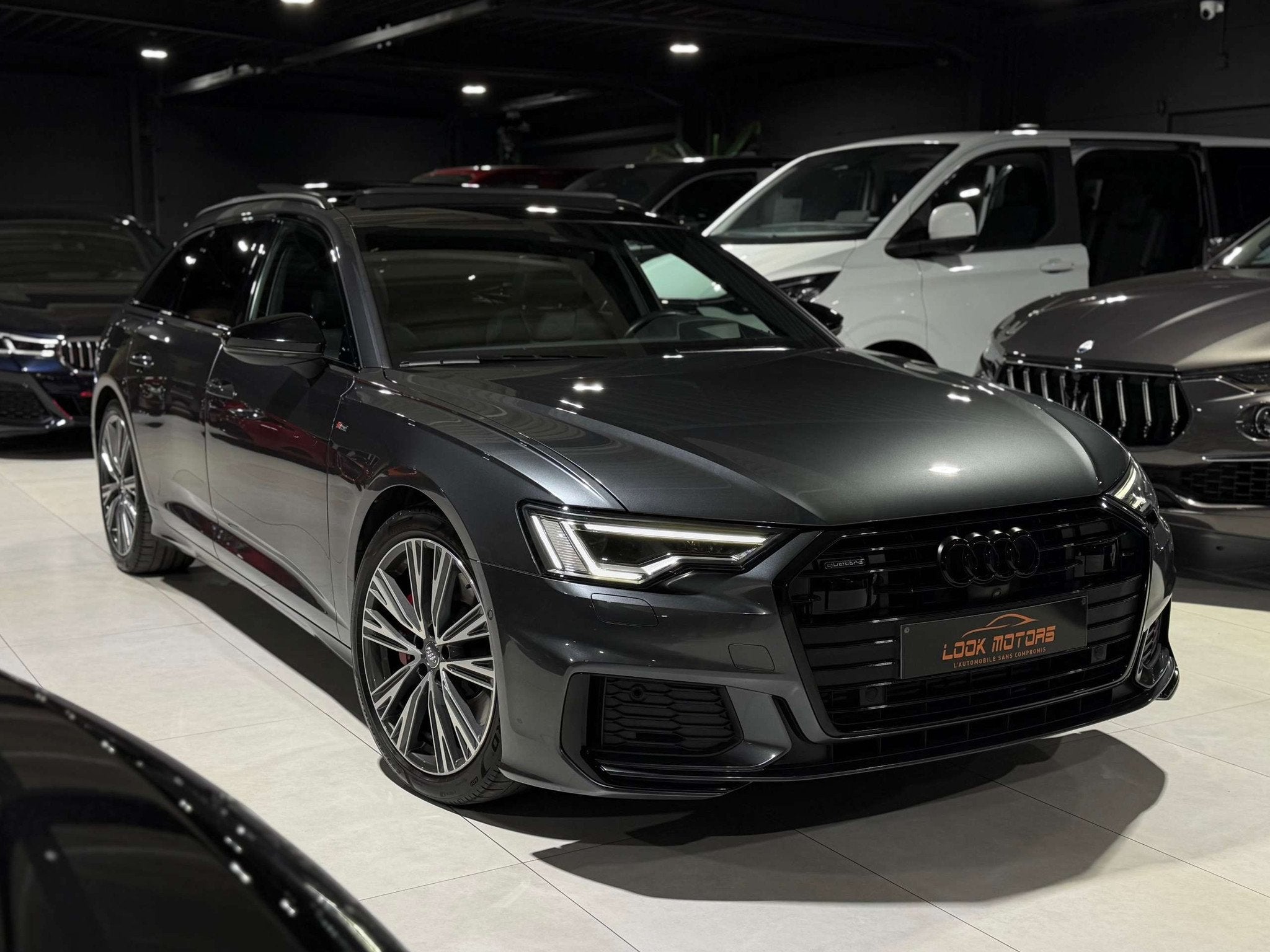 Audi A6 Avant PHEV 55 TFSI-e Quattro 252cv S LINE S tronic D, Auto's, Gebruikt, 4 cilinders, 1984 cc, Adaptive Cruise Control