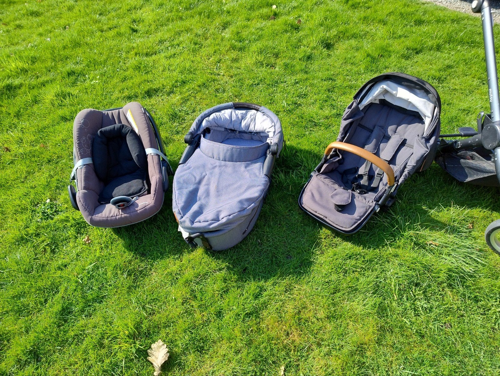 Kinderwagen en reiswieg Mutsy Evo incl. Accessoires, Enlèvement, Utilisé, Autres marques, Ombrelle