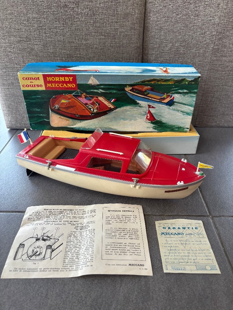 Hornby Meccano Mouette 901 Canot De Course, Enlèvement ou Envoi