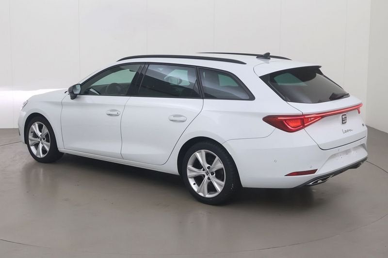 SEAT Leon ST 1.5 ecotsi fr (eu6ap) 130, Autos, Euro 6, Entreprise, Noir, 5 portes