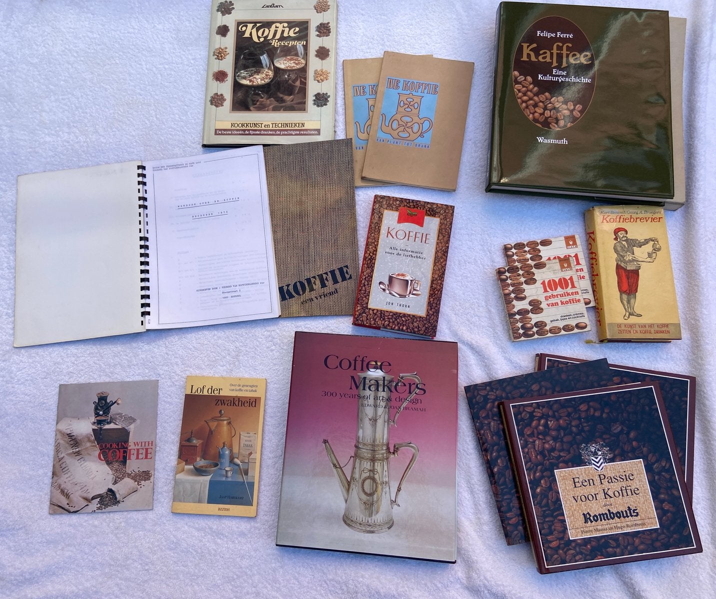 Boeken over koffie, Ophalen, Zo goed als nieuw