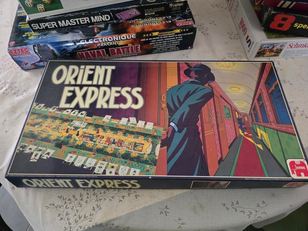 Gezelschapsspel Orient Express, Hobby en Vrije tijd, Vijf spelers of meer, Ophalen of Verzenden, Zo goed als nieuw, Jumbo