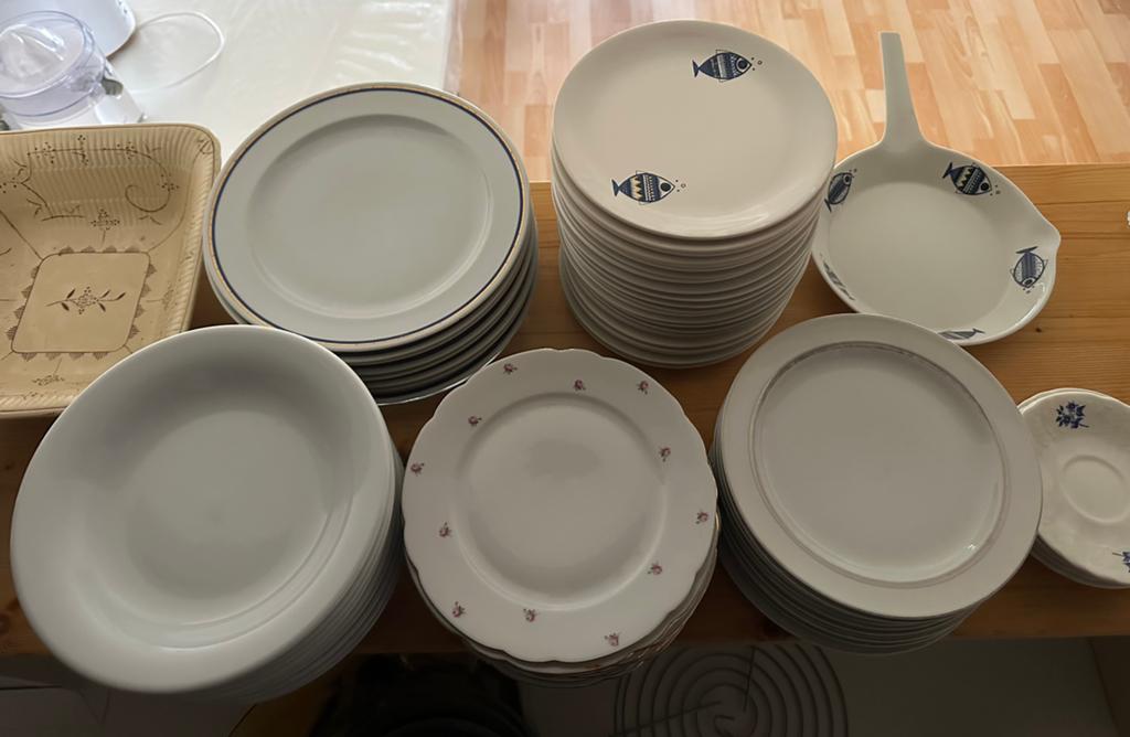 Servies, Ophalen, Zo goed als nieuw, Bord(en)