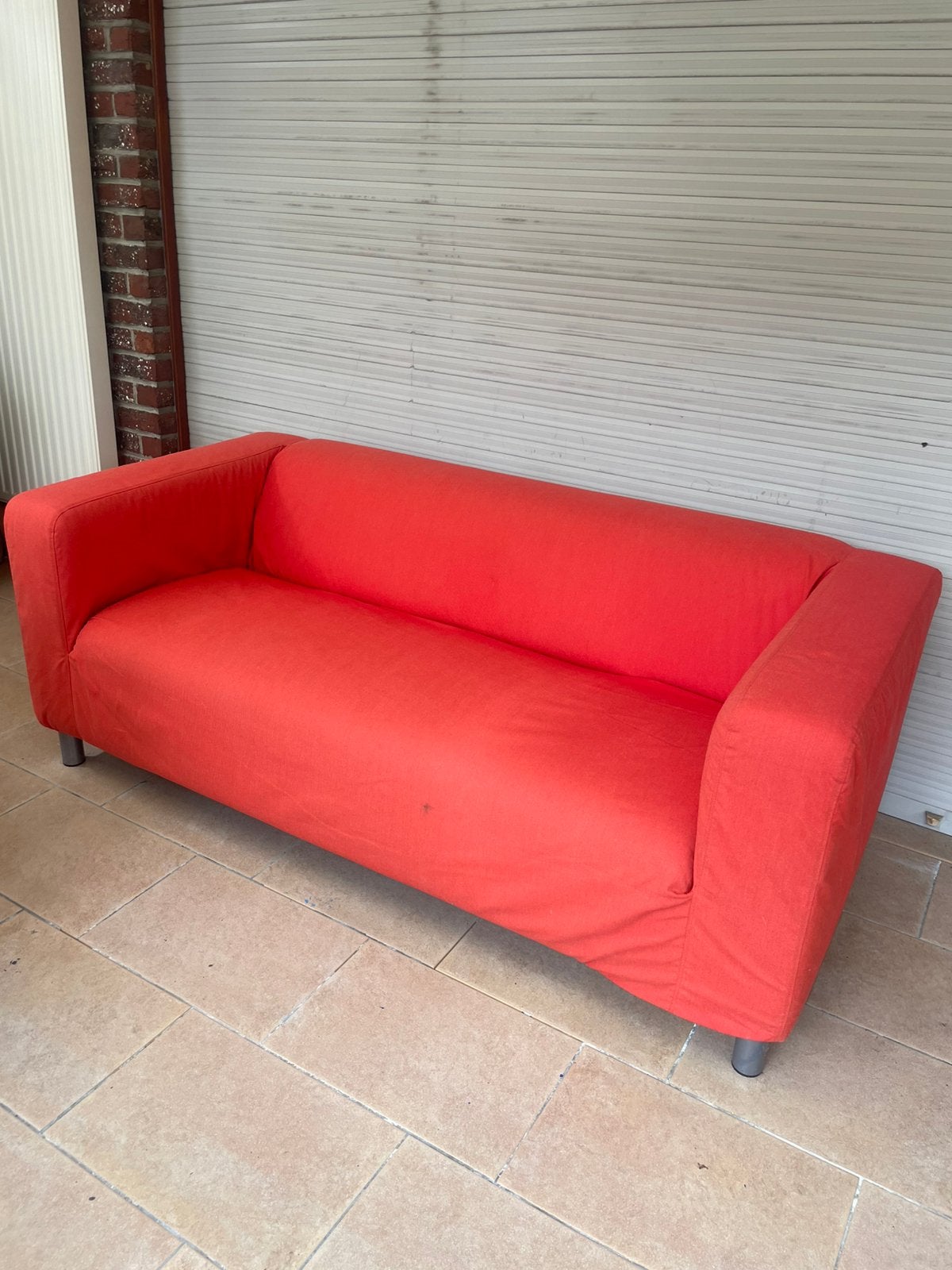 Zetel 2 personen 2 zit zetel, Ophalen, Gebruikt, 150 tot 200 cm, Tweepersoons