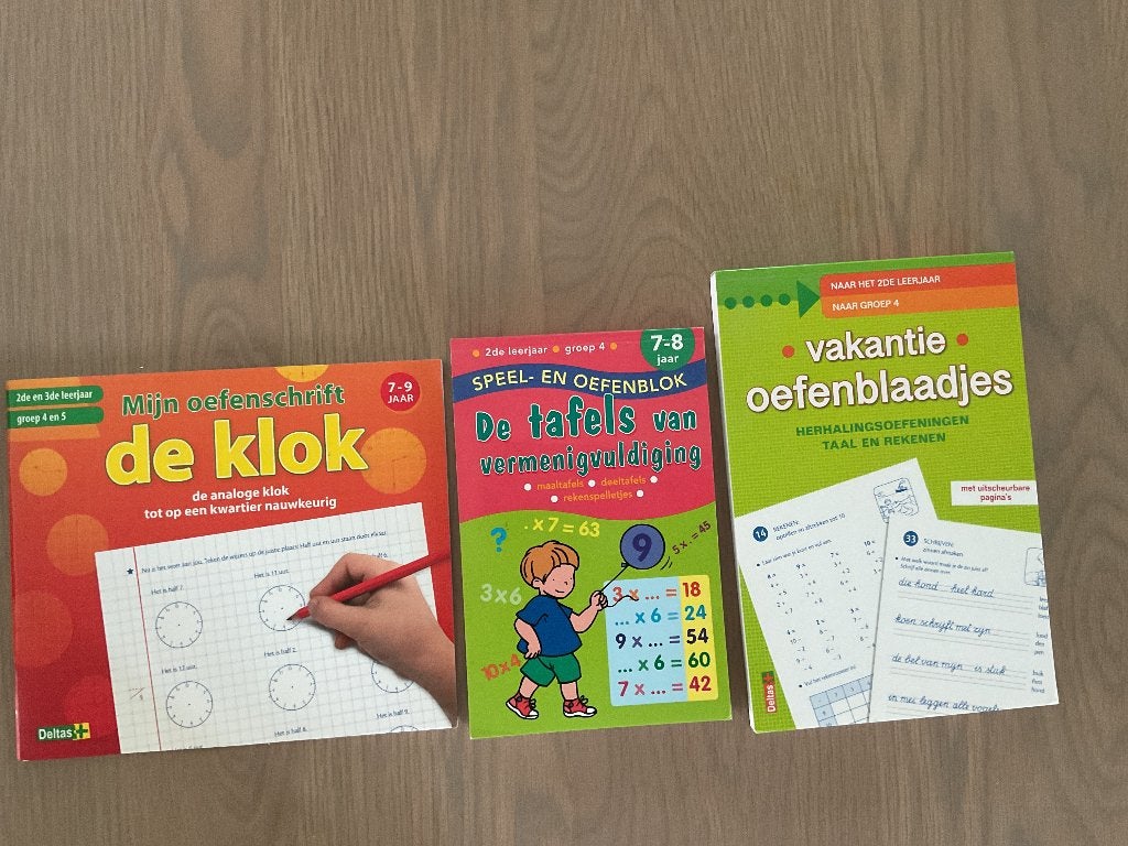 Oefenboekjes tweede leerjaar, Livres, Enlèvement