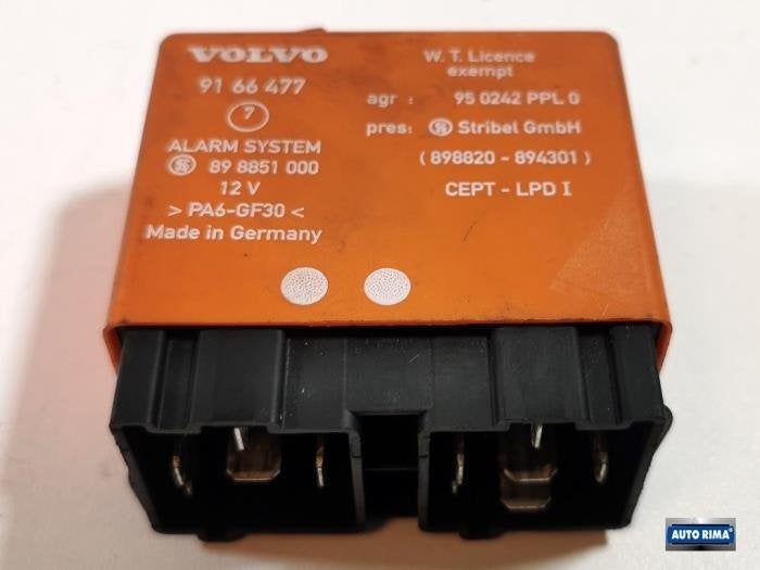 Relais alarme d'un Volvo 850, -, 3 mois de garantie, -, -