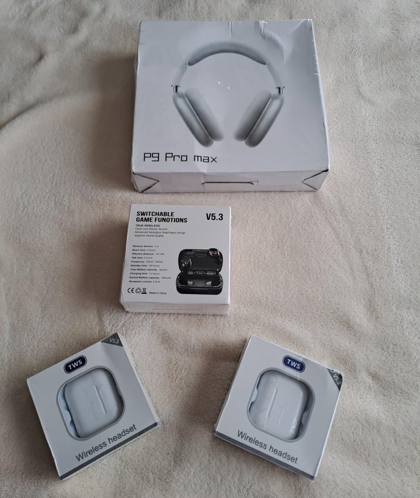 lots d écouteur sans fil, Télécoms, Enlèvement, Neuf, Bluetooth