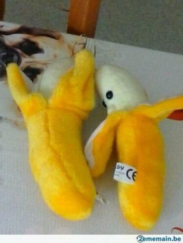peluche  forme banane, Enfants & Bébés, Jaune, Enlèvement ou Envoi, Comme neuf, Autres types