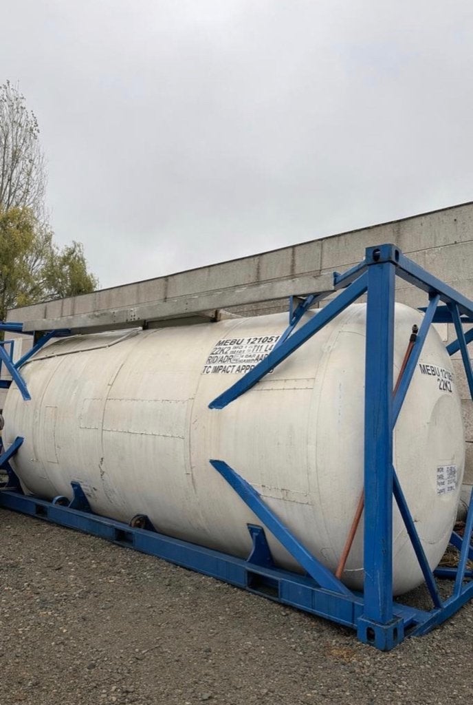 Tank container RVS, Doe-het-zelf en Bouw, Containers, Ophalen