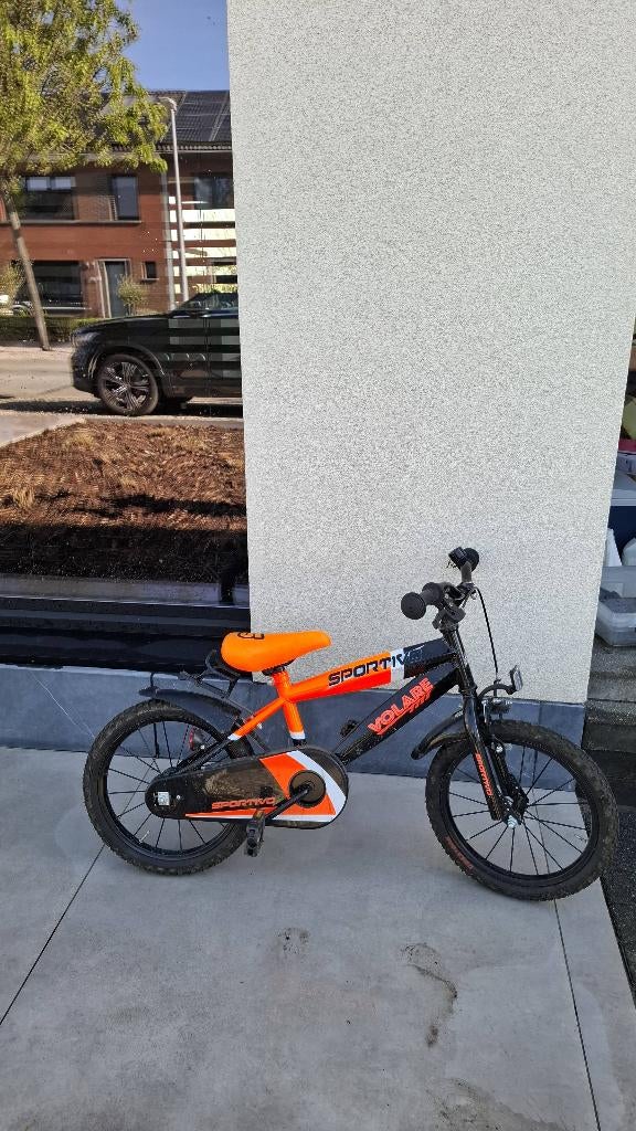 Jongensfiets 16inch, Fietsen en Brommers, Ophalen, 14 inch of minder, Volare, Handrem