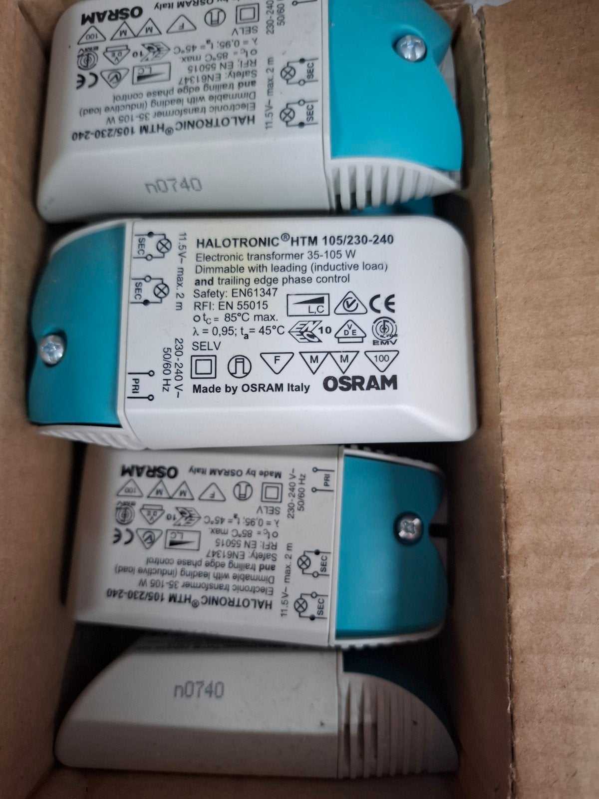 osram transfo voor spotjes 12V, Enlèvement ou Envoi, Utilisé