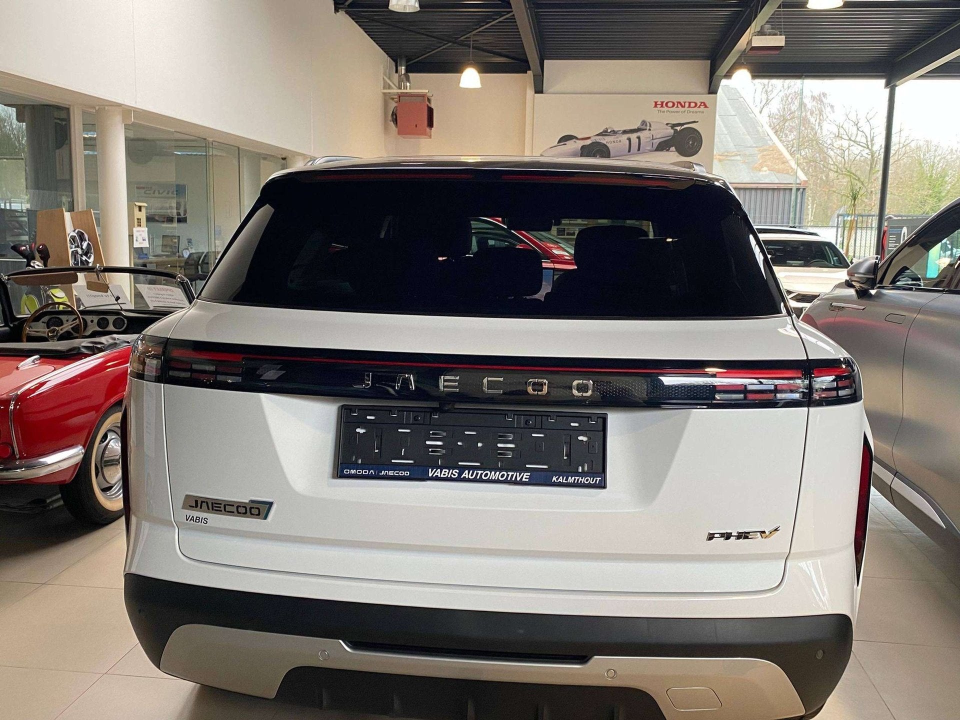 Jaecoo J7 PHEV Exclusive Full Option 7 jaar garantie -€3.0, Autos, Neuf, Entreprise, Hybride rechargeable, Noir