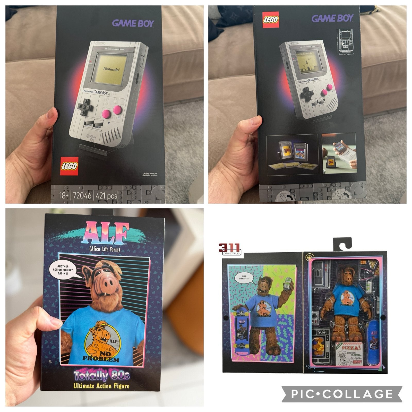 Game boy lego neuf + figurine alf totalement neuf, Collections, Enlèvement, Neuf