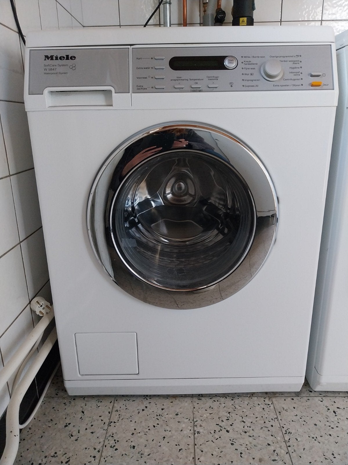 Miele W 5847 Softcare System wasmachine, 1200 à 1600 tours, 6 à 8 kg, Classe énergétique A ou plus économe, Comme neuf