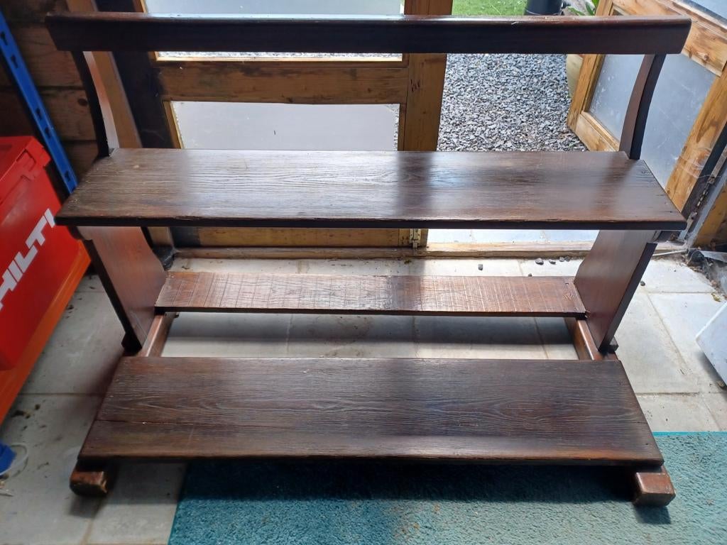 Houten bank, Antiek en Kunst, Ophalen
