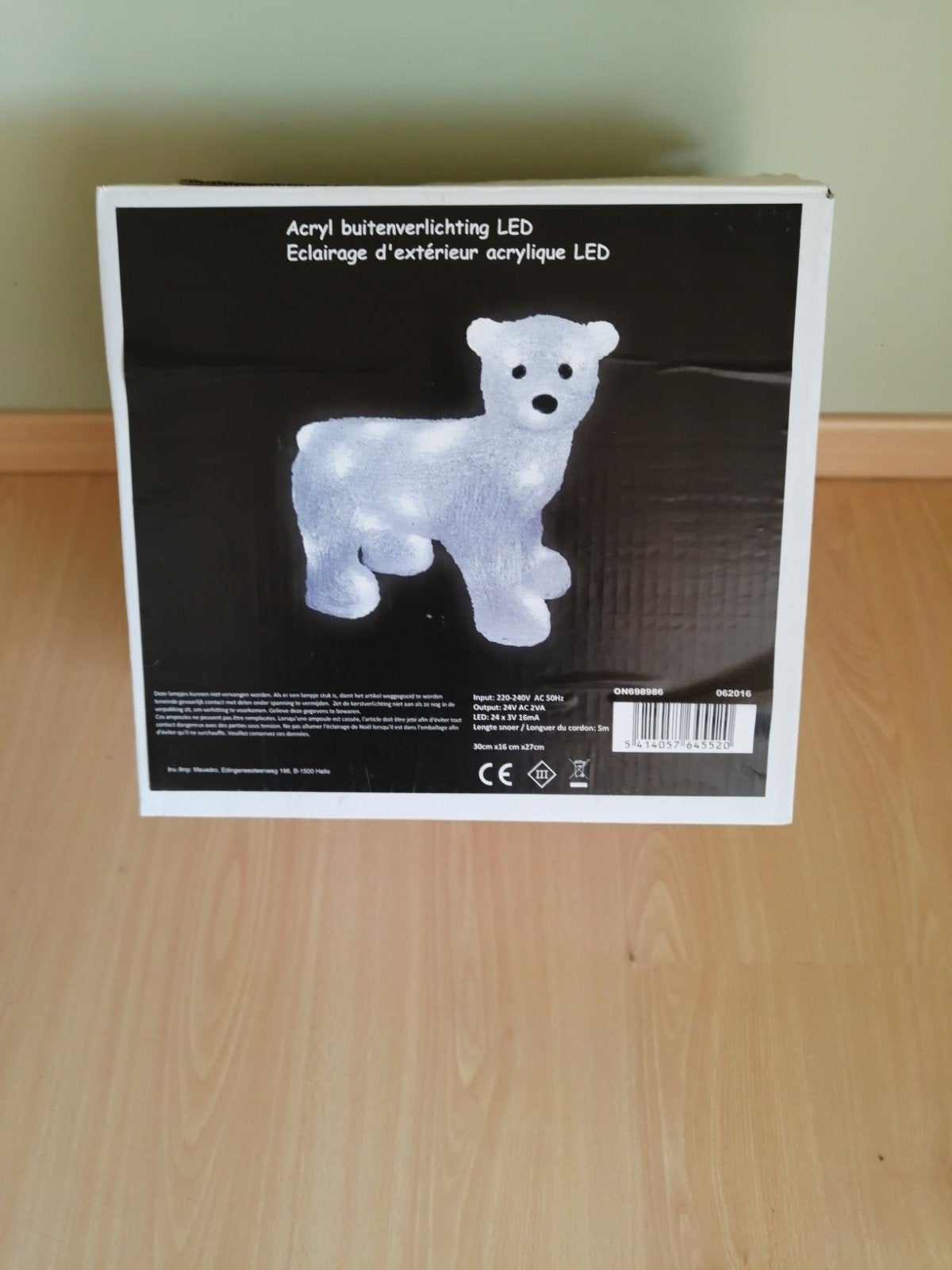 Led verlichting ijsbeer., Diversen, Ophalen of Verzenden, Gebruikt