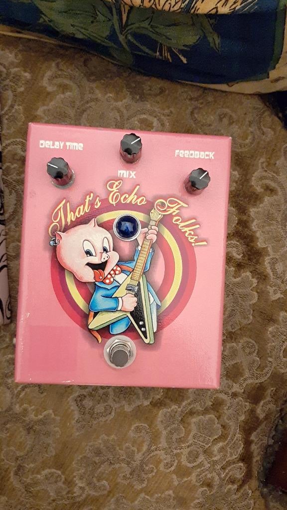 Mg music thats folks (Made in Brazil), Musique & Instruments, Effets, Enlèvement ou Envoi, Utilisé, Delay ou Écho