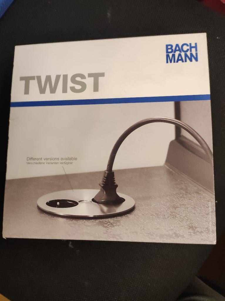 stekker TWIST Bachmann keuken/bureau, 2 USB,1 stopcontact NI, Ophalen, Nieuw, Stekker