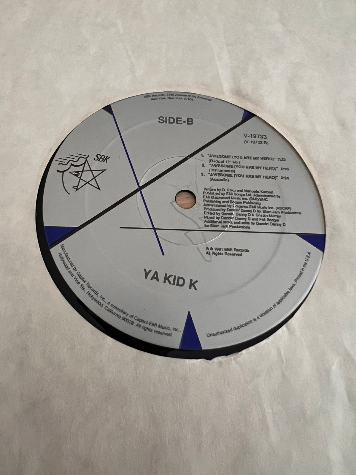 Ya kid k - awesome, Cd's en Dvd's, Vinyl | Dance en House, Ophalen of Verzenden, Zo goed als nieuw, House