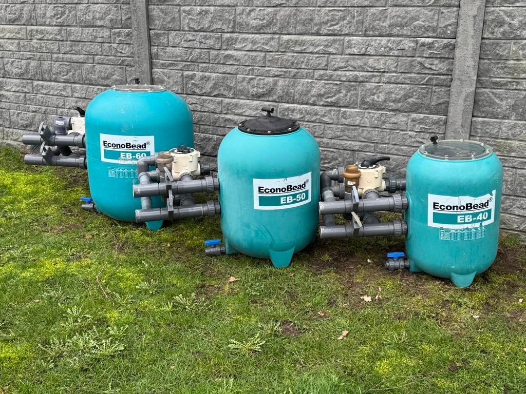 Vijver filter Econobead / EB 40, 50 en 60 – Beadfilters, Tuin en Terras, Ophalen of Verzenden, Zo goed als nieuw, Vijverfilter
