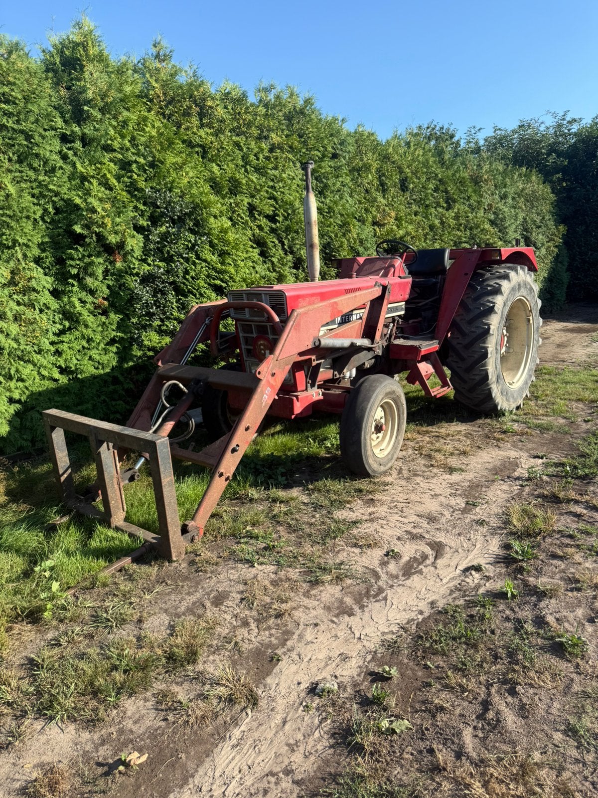 International 645, Zakelijke goederen, Ophalen, Akkerbouw, Grondbewerking