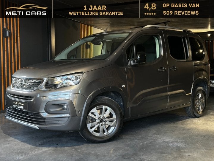 Peugeot Rifter 1.2 PureTech|Carplay|Cruise|Caméra|Sensor|..., Autos, Argent ou Gris, Achat, Ordinateur de bord, Euro 6