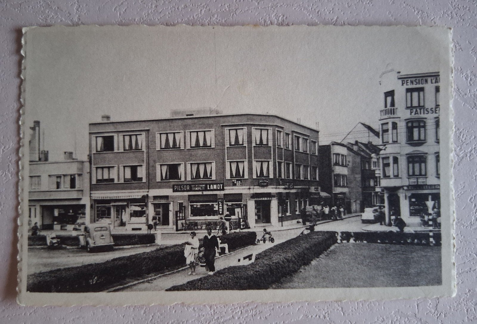 vintage Postkaart Gentstraat in Bredene aan zee, Verzamelen, Ophalen of Verzenden