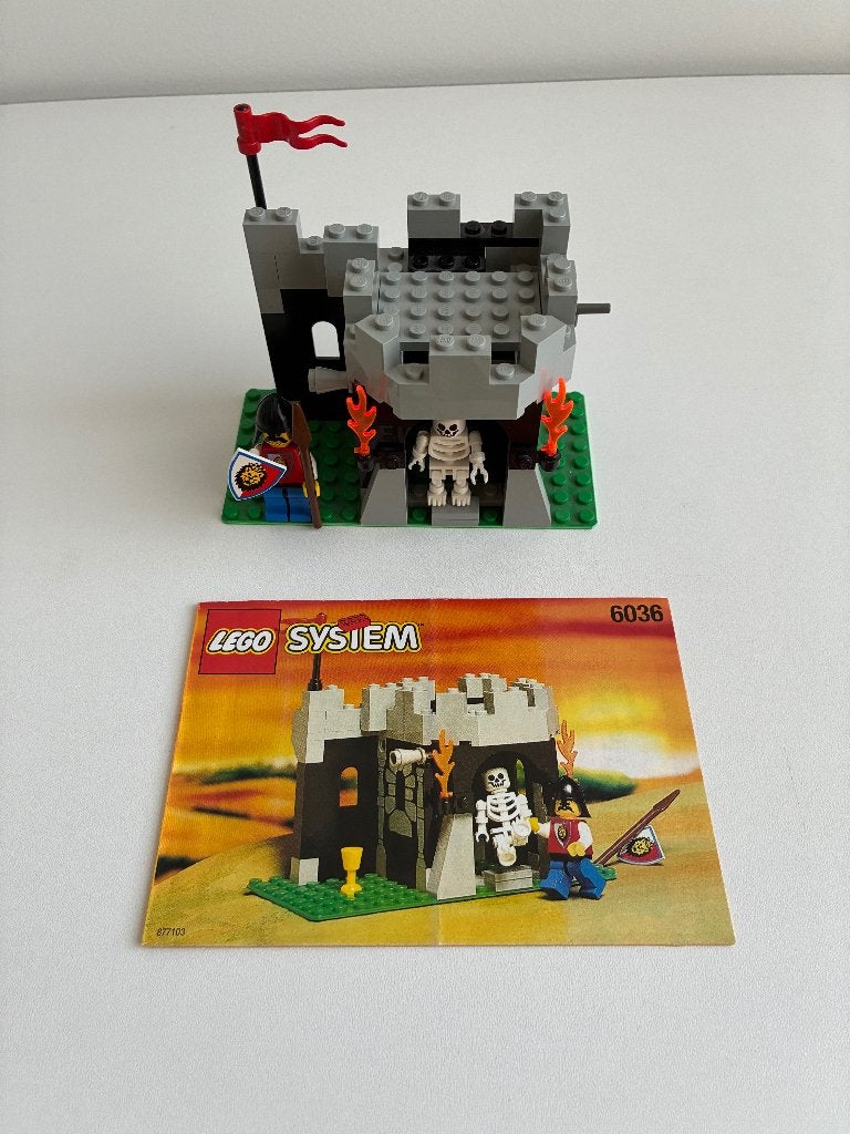 lego 6036 - Skeleton Surprise, Ophalen, Lego, Zo goed als nieuw, Castle
