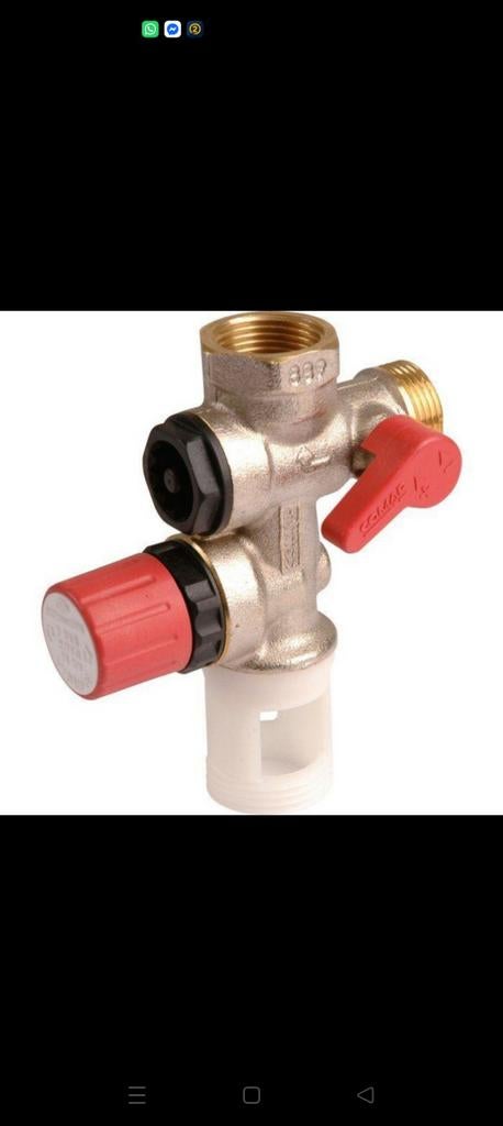 Groupe de sécurité chauffe-eau COMAP 889 neuf, Bricolage & Construction, Chauffage & Radiateurs, Enlèvement ou Envoi