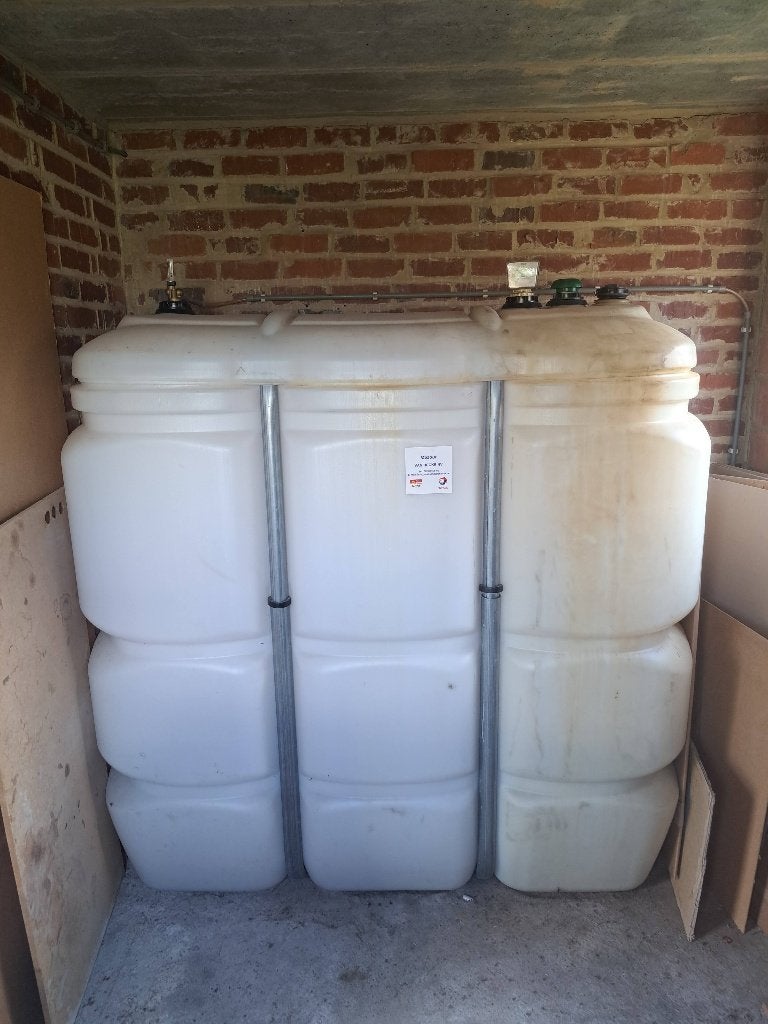 Bovengrondse mazout tank 1500L, Doe-het-zelf en Bouw, Ophalen, Gebruikt, Overige typen