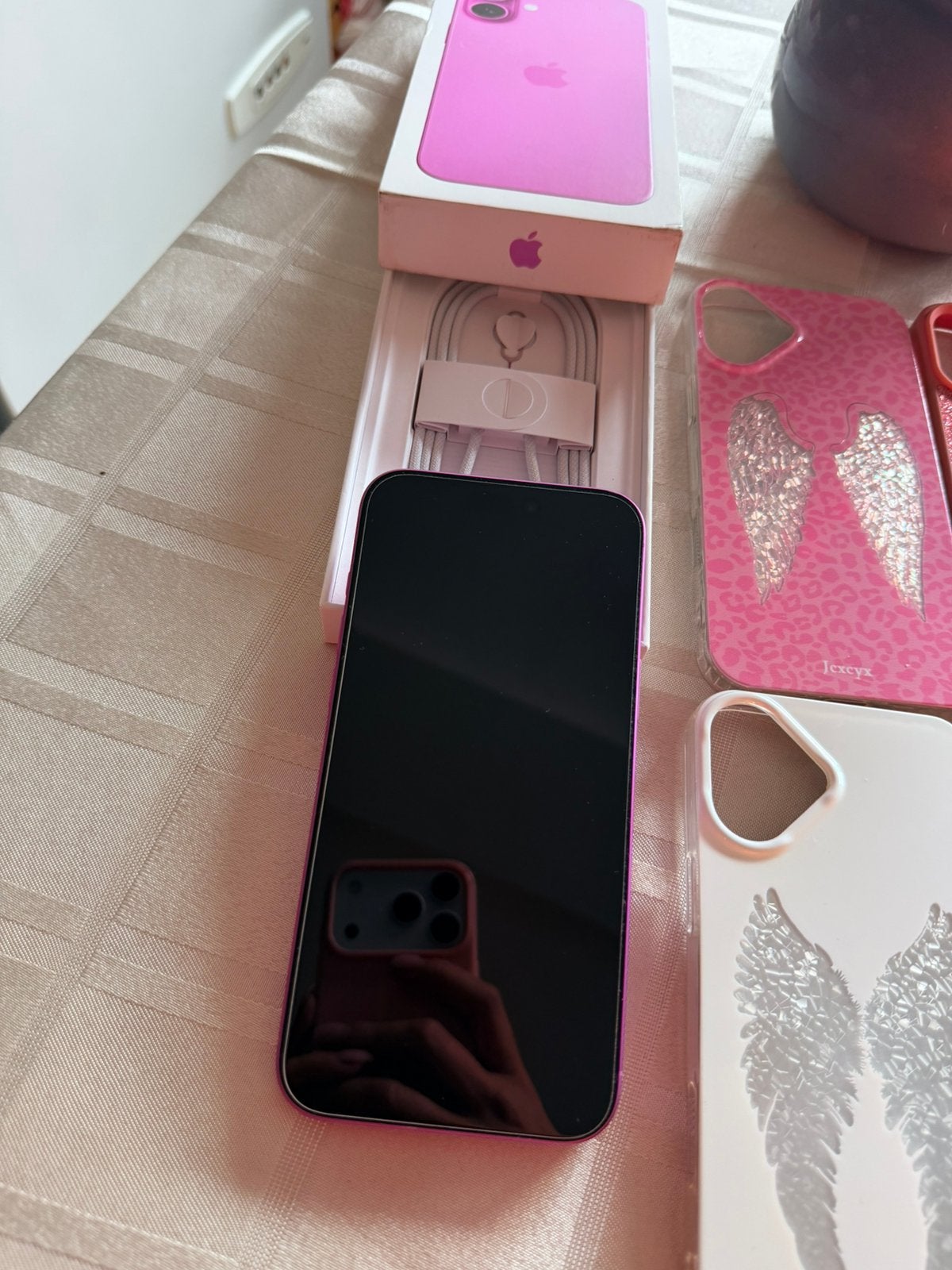 Iphone 16 PLUS 128gb pink, Télécoms, Enlèvement, Comme neuf, IPhone 16