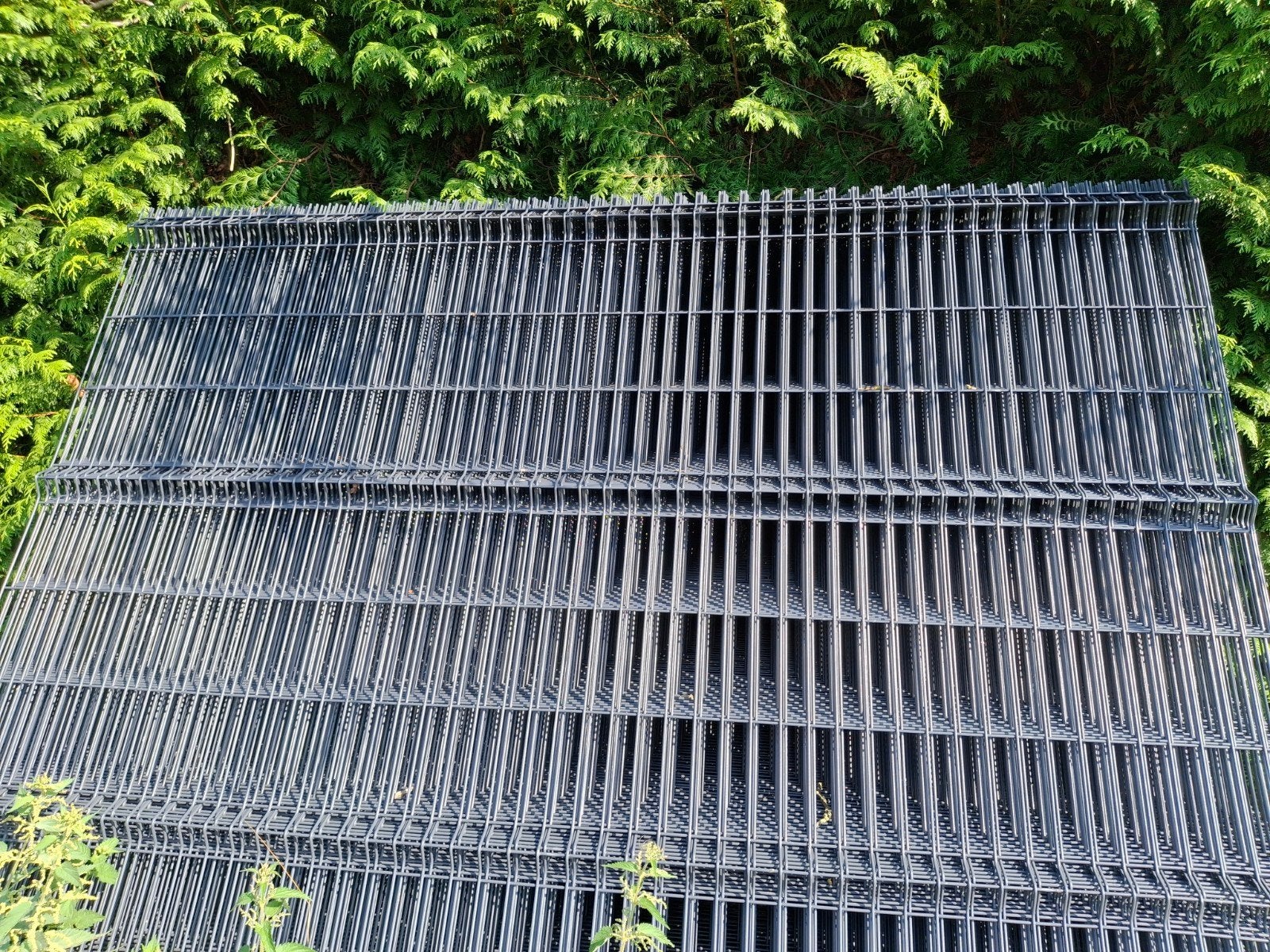 3D draadpanelen, palen, betonplaten, Tuin en Terras, Ophalen, Nieuw, IJzer