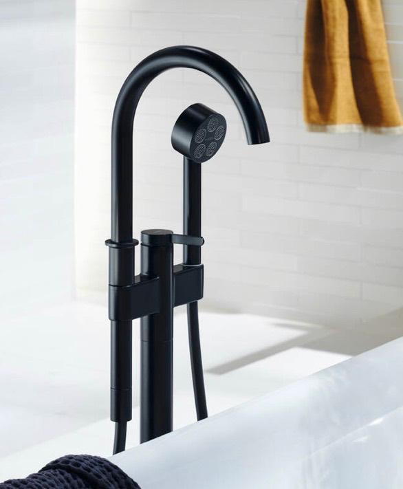 Badkraan Hansgrohe Axe One zwart, Doe-het-zelf en Bouw, Sanitair, Ophalen, Gebruikt, Bad