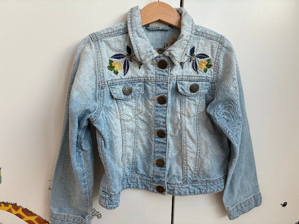 Jeansvest Next maat 110/116, Enfants & Bébés, Vêtements enfant | Taille 116, Enlèvement ou Envoi, Pull ou Veste, Utilisé, Next
