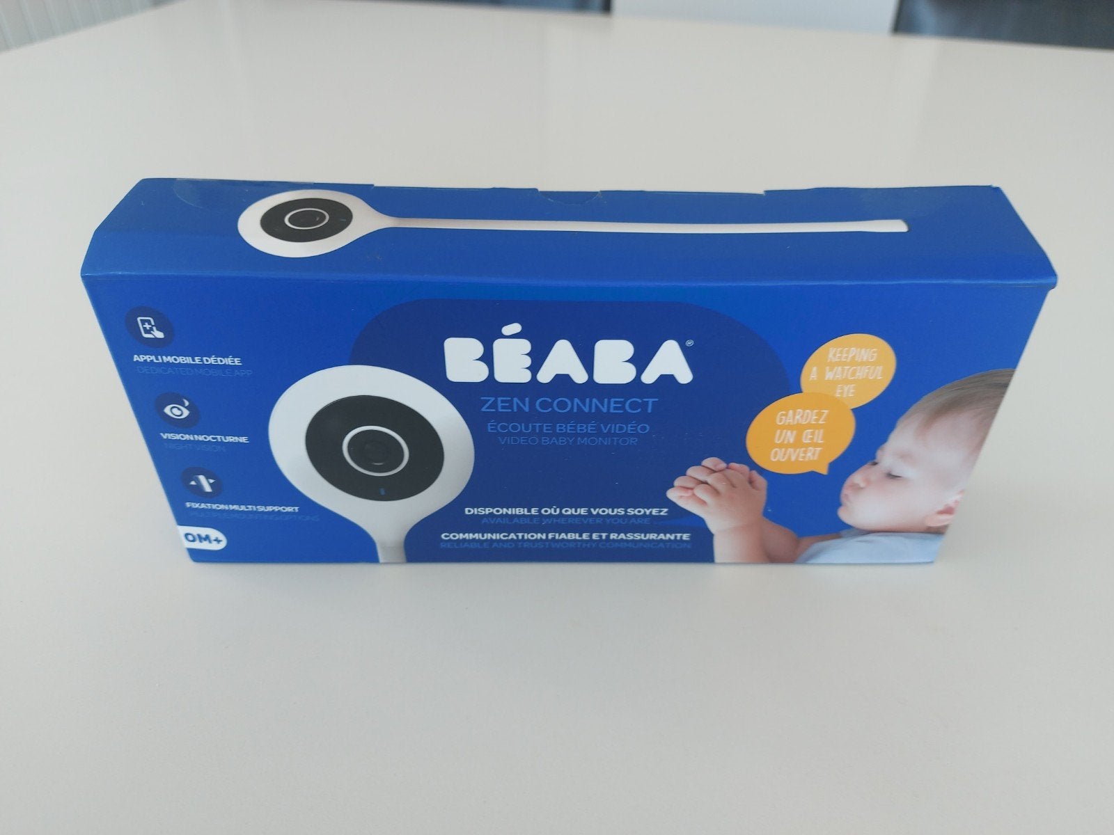 zen connect babyfoon béaba met camera   
Vanaf, Kinderen en Baby's, Babyfoons, Ophalen of Verzenden, Zo goed als nieuw, Camera