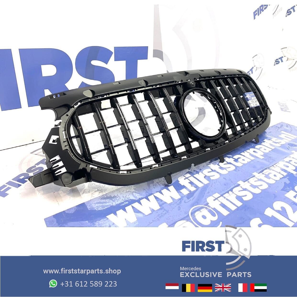 H247 GLA KLASSE AMG GT LINE GRIL 2019-2022 PANAMERCANA LINE, Gebruikt, -, Ophalen of Verzenden, -