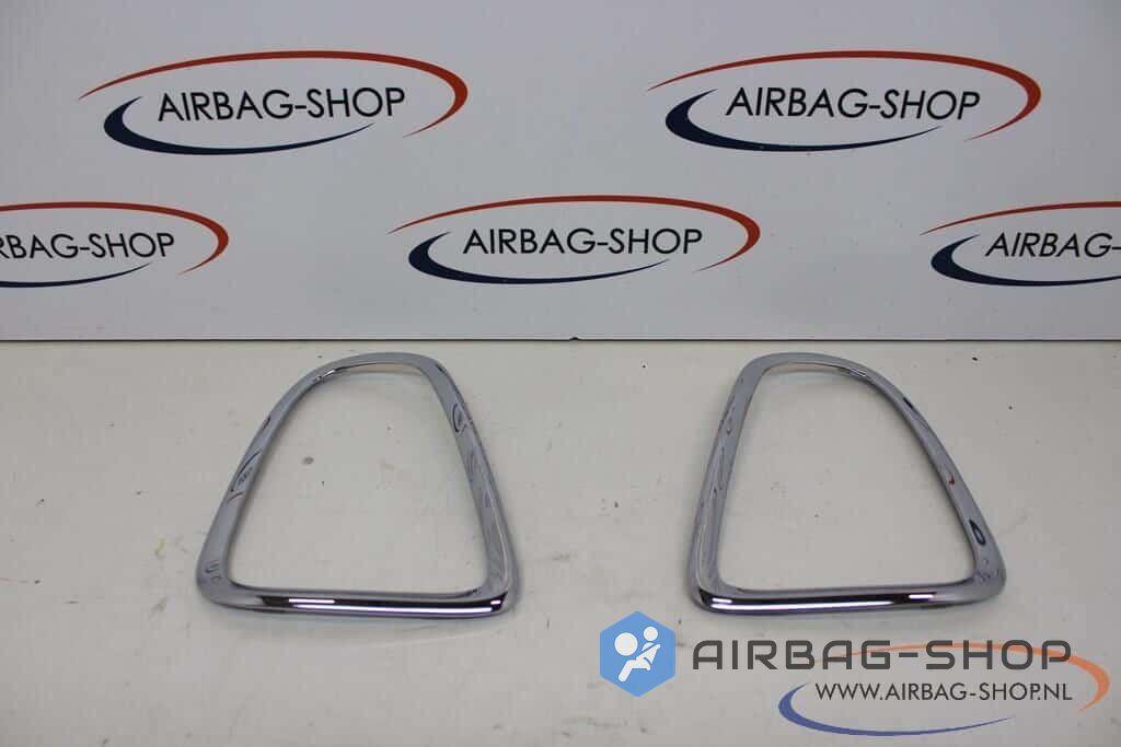 Mini R56 Achterlichtframe Chrome L + R 2752243 2752244, Autos : Pièces & Accessoires, Éclairage, Mini, Utilisé, Enlèvement ou Envoi