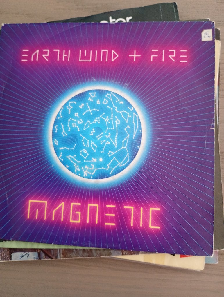 Earth , Wind and Fire - Magnetic, Pochette photo, 7 inch, Utilisé, Pop