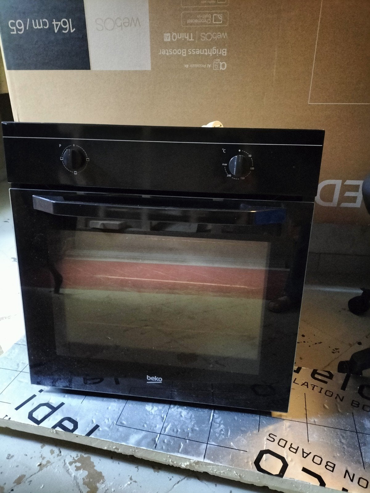 oven, Ophalen, Gebruikt, Heteluchtoven, Inbouw