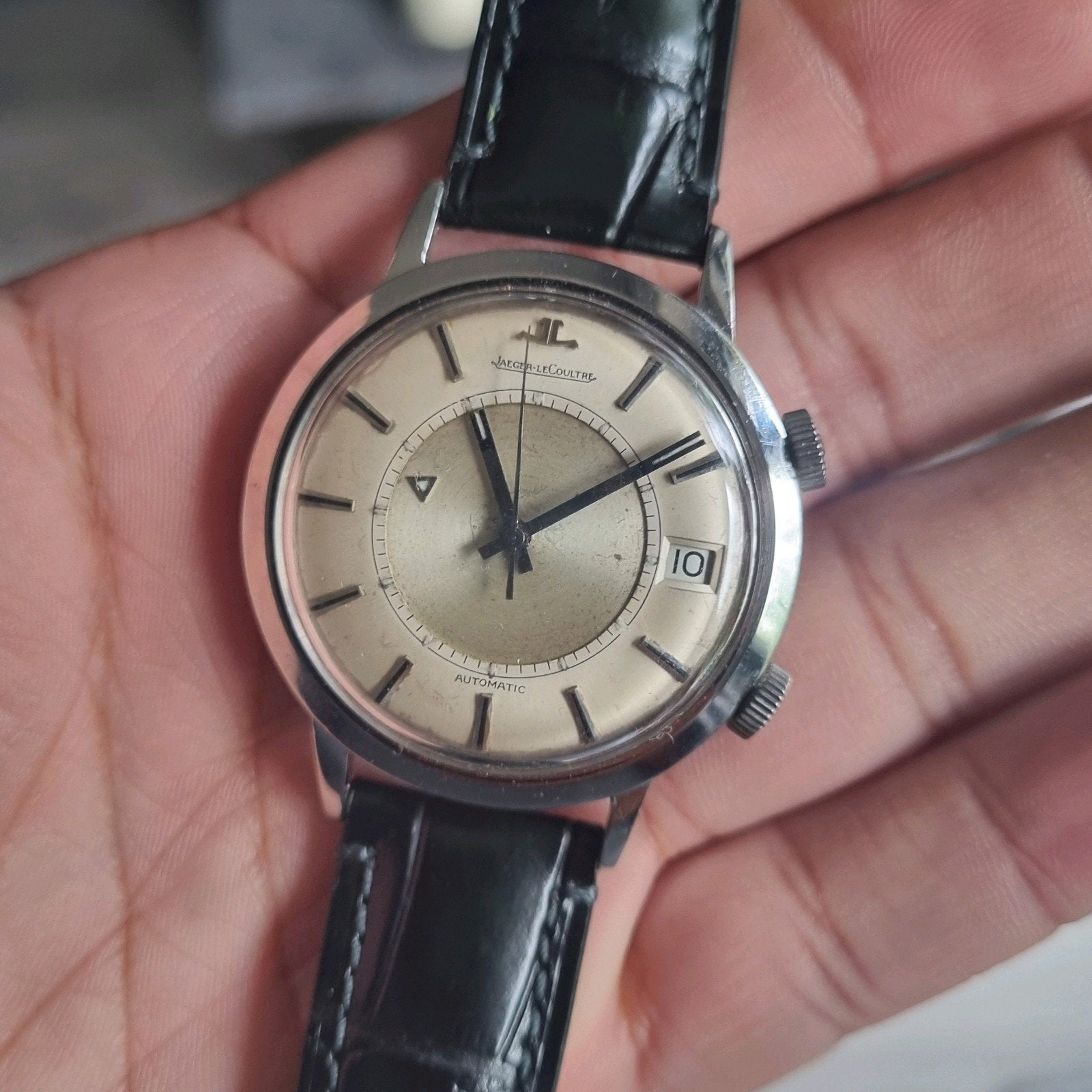 Jaeger lecoultre memovox, Bijoux, Sacs & Beauté, Montre-bracelet, Autres marques, 1930 à 1960, Acier