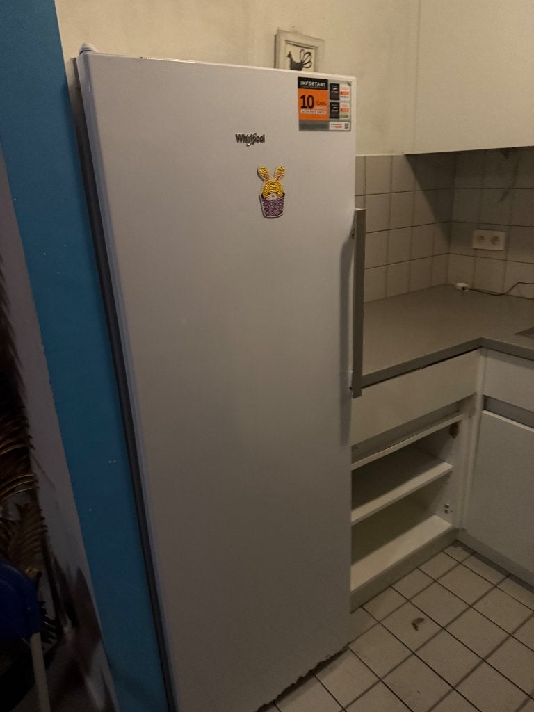 Koelkast, Sans bac à congélation, Utilisé, 45 à 60 cm, 150 à 200 litres